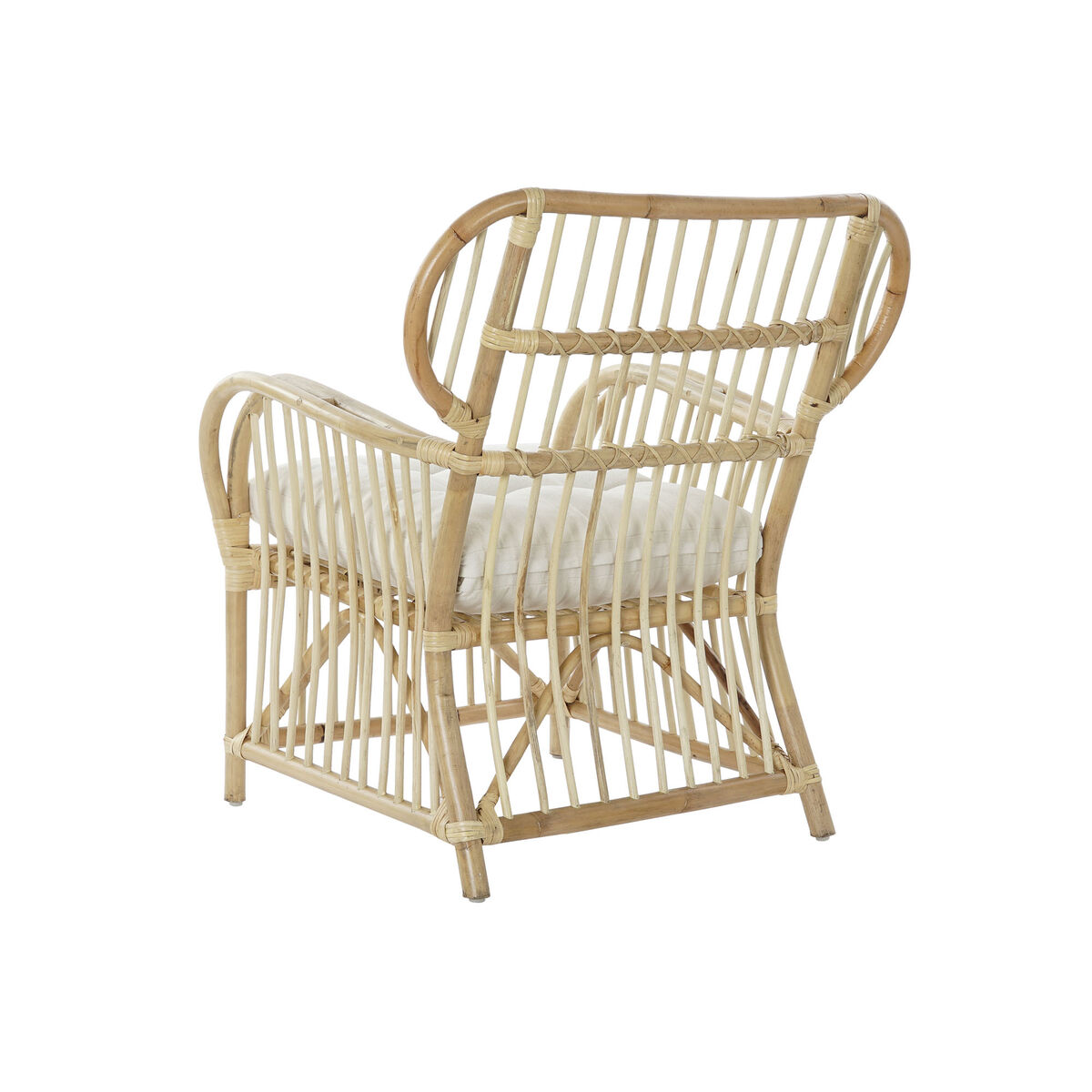 Fåtölj DKD Home Decor 8424001826964 Naturell Rattan (86 x 65 x 95 cm) - 6