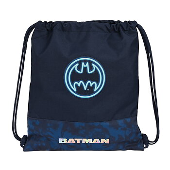 Skopåse med remmar Batman Legendary Marinblå 35 x 40 x 1 cm