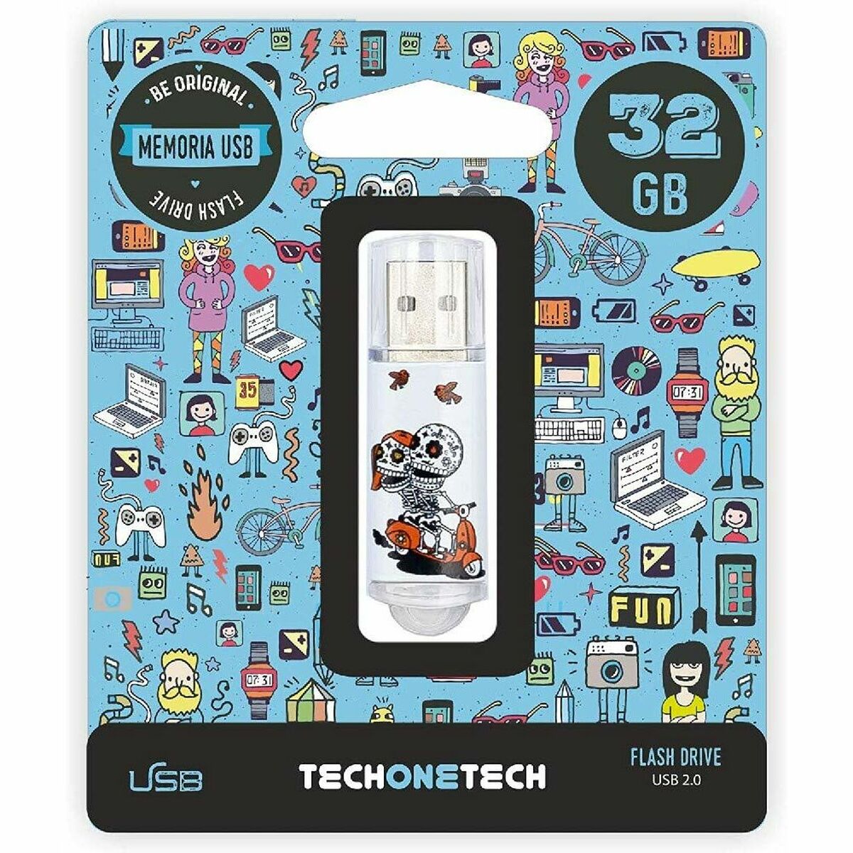 USB-minne Tech One Tech TEC4002-32 32 GB