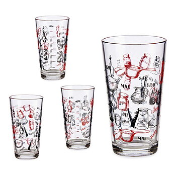 Mätbehållare Vivalto Recipe Glas 450 ml