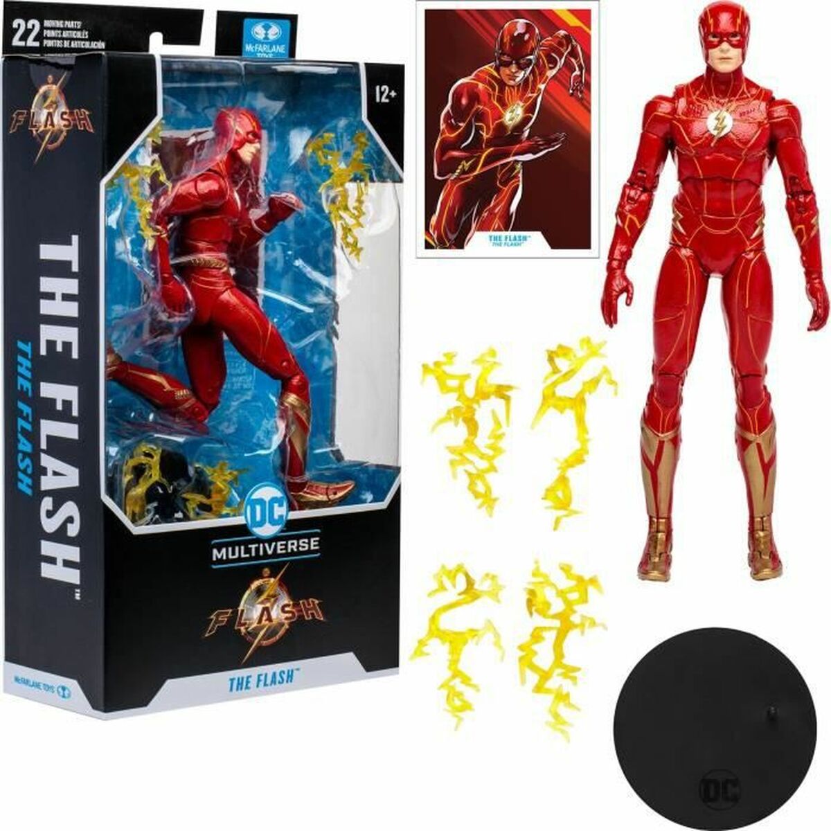 Actionfigurer The Flash Hero Costume 18 cm - 3