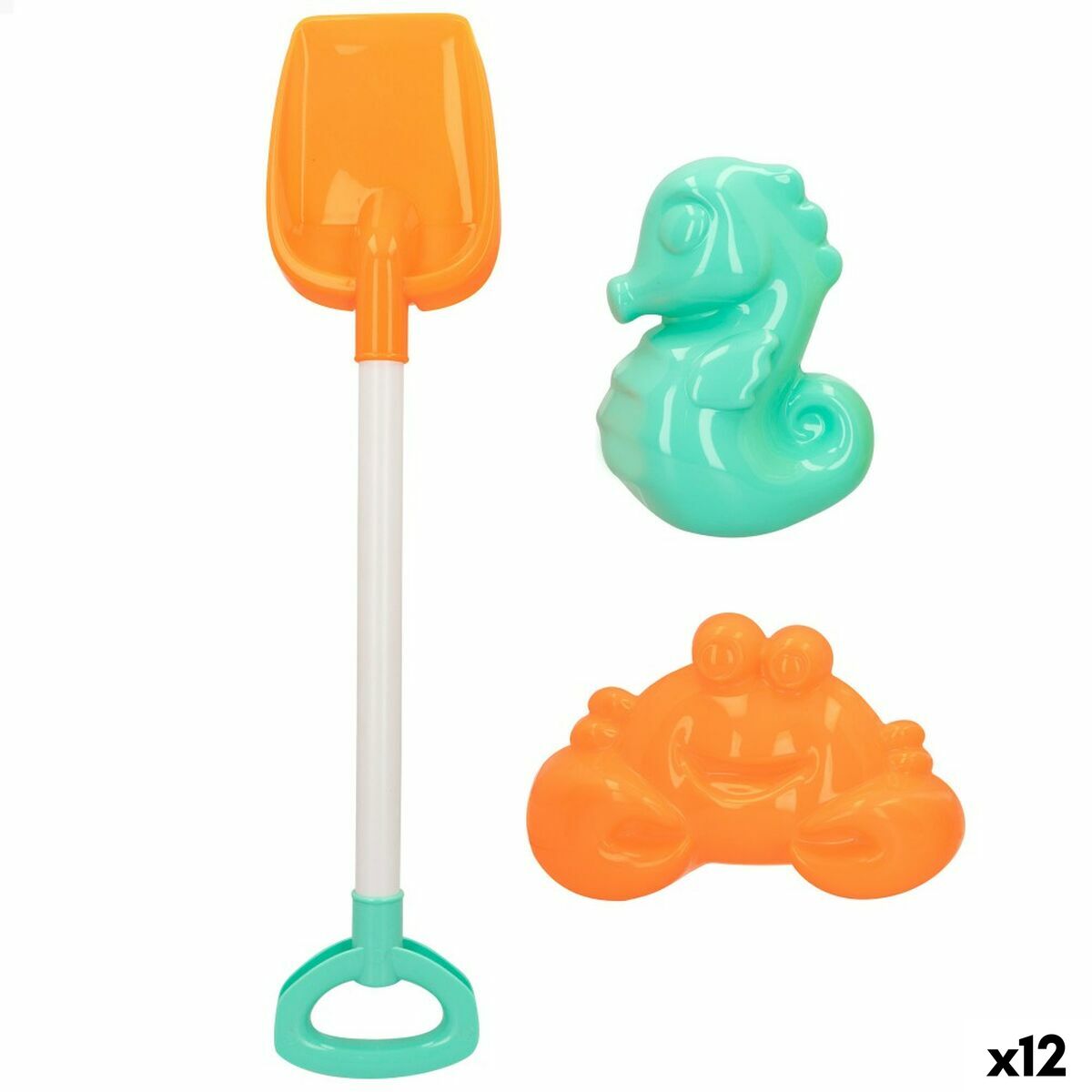 Strandleksaker set Colorbaby 3 Delar 58 cm (12 antal) - 3
