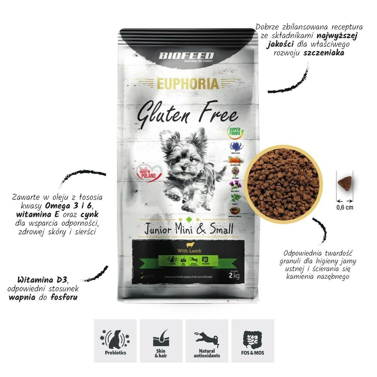 Foder Biofeed Junior Mini & Small Lamm 12 kg - 3