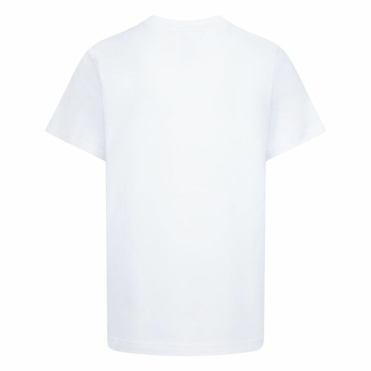 Barn T-shirt med kortärm Nike JDB GRADIENTE STACKED JM SS TEE 95D119 I1N Vit - 3
