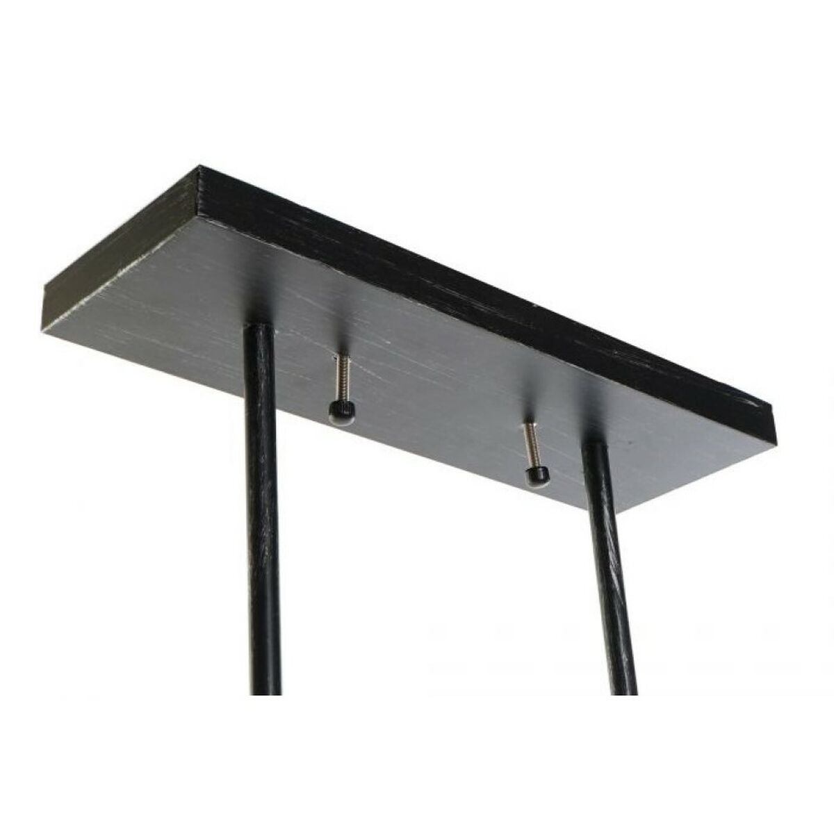 Taklampa DKD Home Decor Glas Svart Brun Aluminium (50 x 8 x 21 cm) - 7