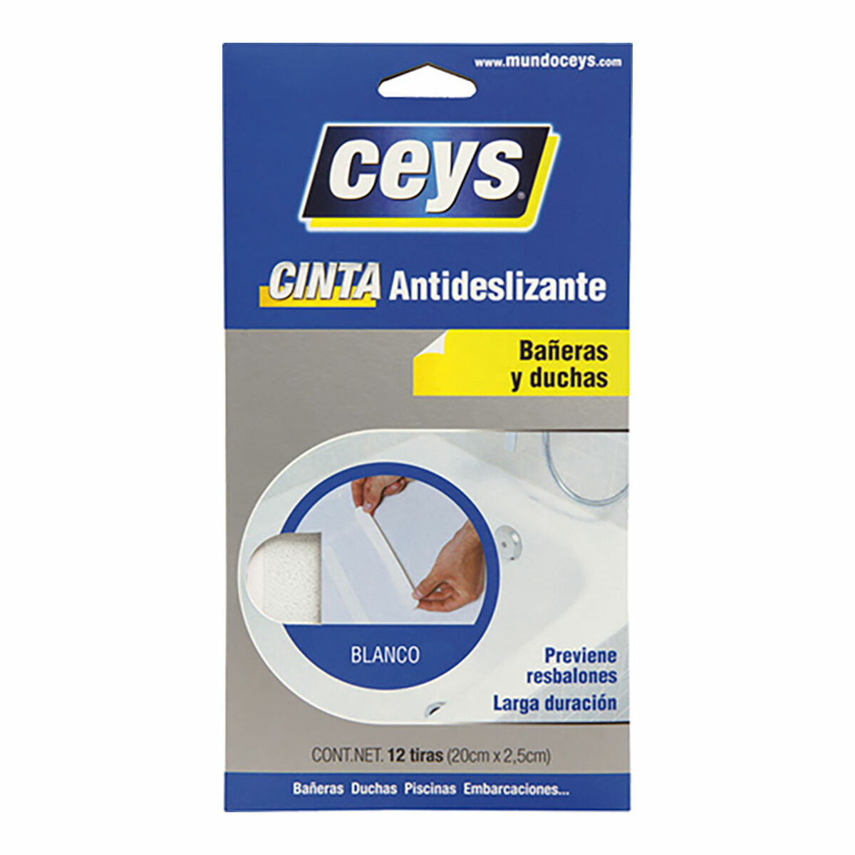 Självhäftande band Ceys Vit - 2