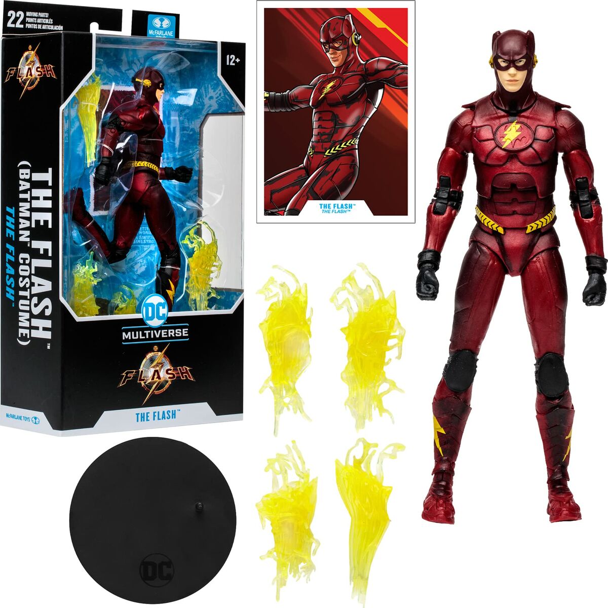 Actionfigurer The Flash Batman Costume 18 cm - 3