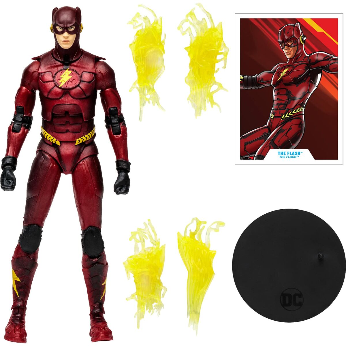 Actionfigurer The Flash Batman Costume 18 cm - 4