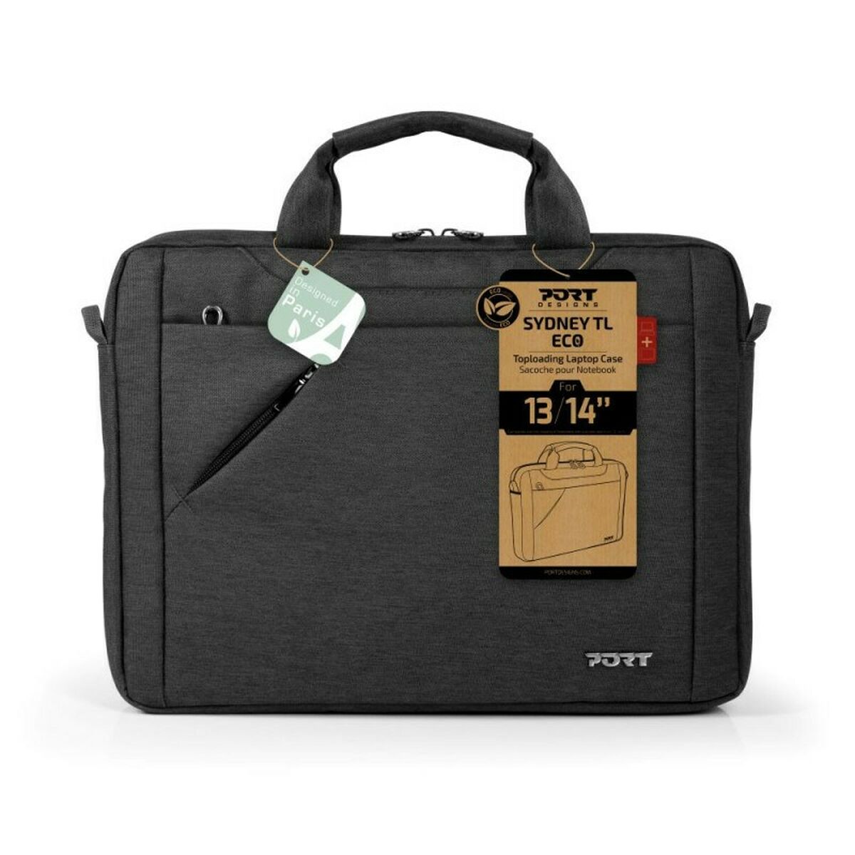 Laptopväska Port Designs Sydney Svart 14" 40 x 30 x 7 cm - 2