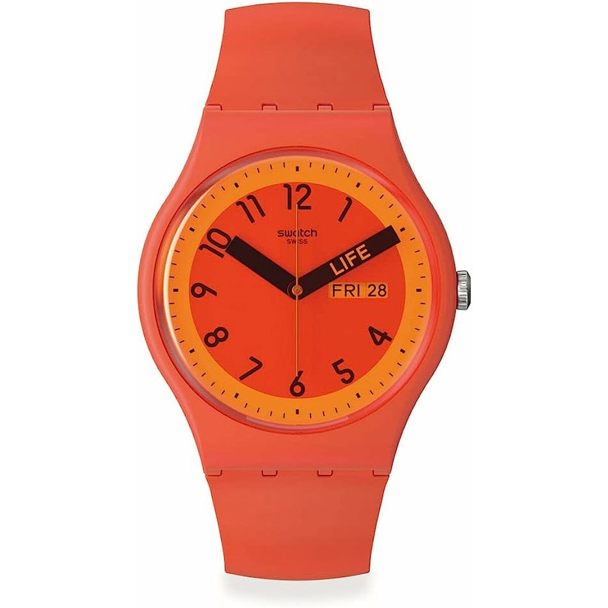 Herrklocka Swatch PROUDLY RED (Ø 41 mm) - 4