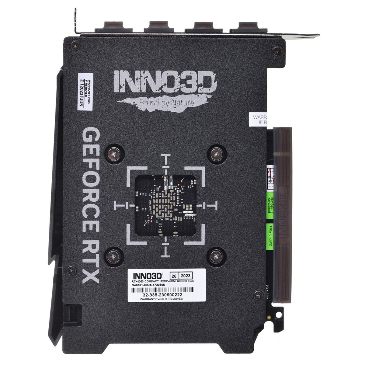 Grafikkort INNO3D GEFORCE RTX 4060 COMPACT - 2
