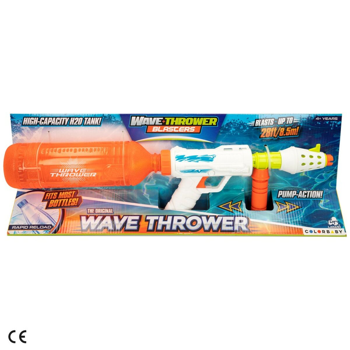 Vattenpistol Wave Thrower Blaster 50 x 14 x 7 cm (6 antal) - 3