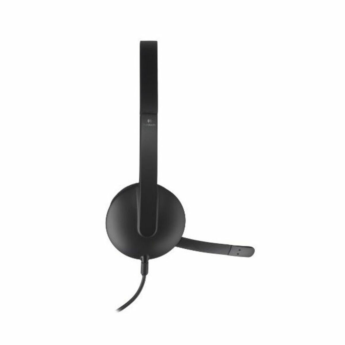 Hörlurar med Mikrofon Logitech 981-000475 USB 1,8 m Svart (1 antal) - 5