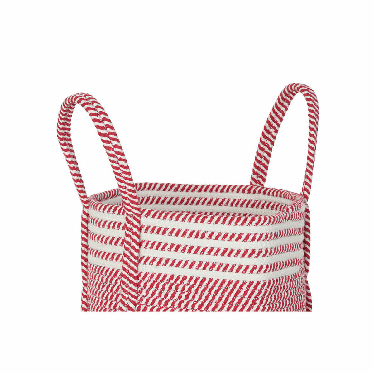 Korg DKD Home Decor Röd Beige Grå Boho 30 x 30 x 34 cm (3 antal) - 4