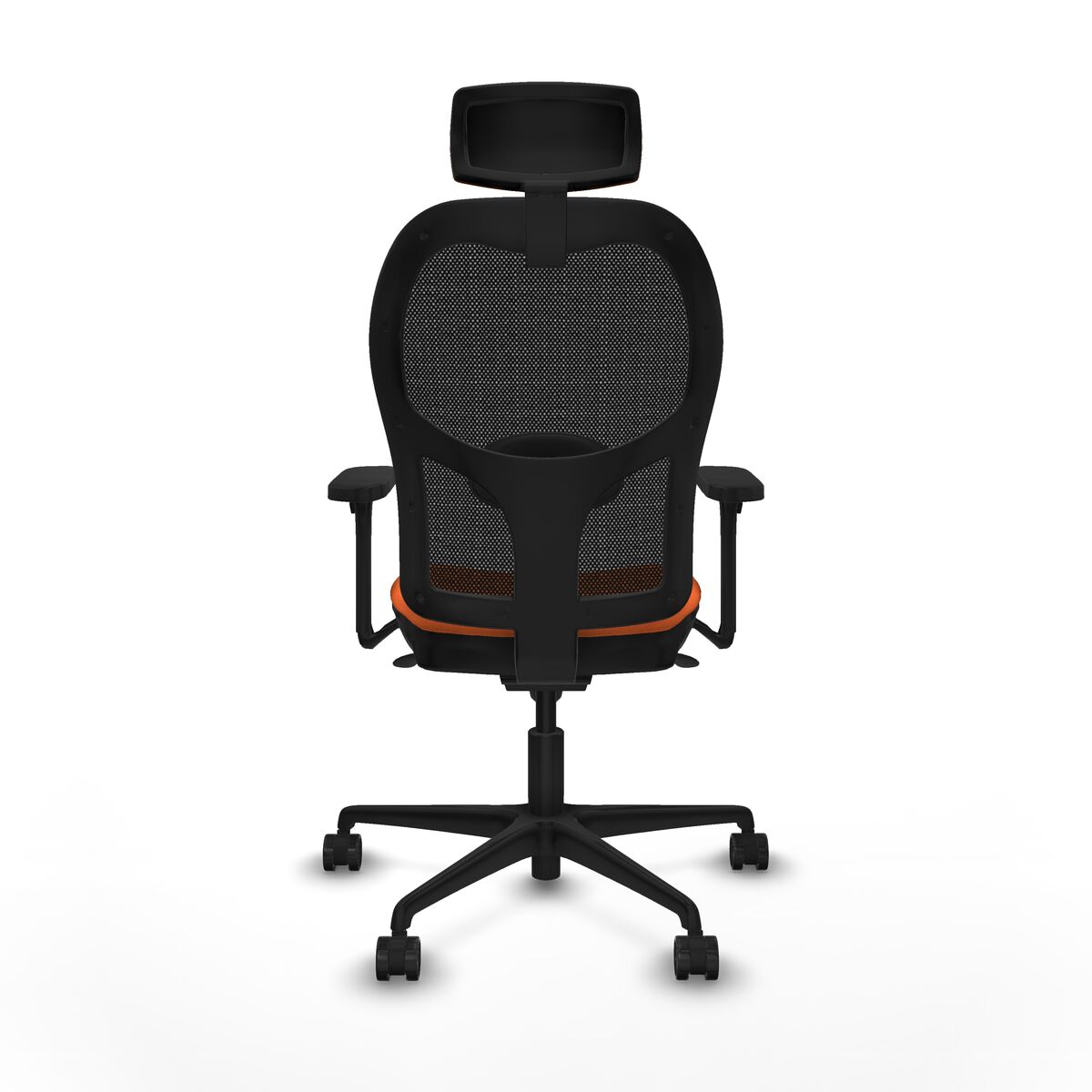 Kontorsstol med nackstöd Jorquera Piqueras y Crespo 3D036N2 Orange - 2
