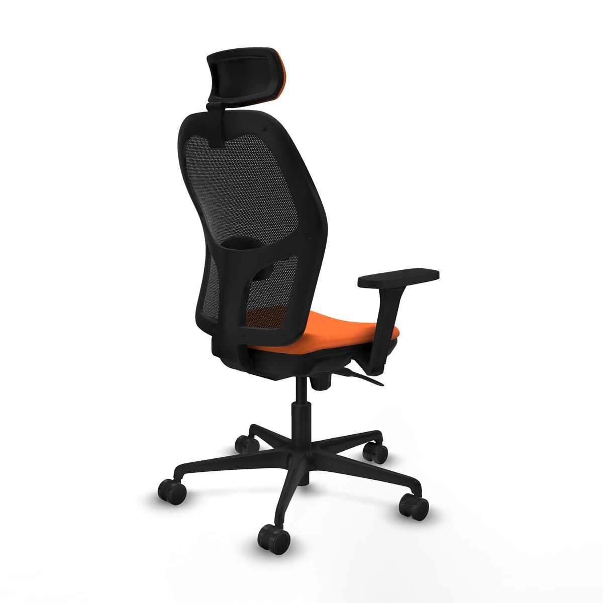 Kontorsstol med nackstöd Jorquera Piqueras y Crespo 3D036N2 Orange - 3
