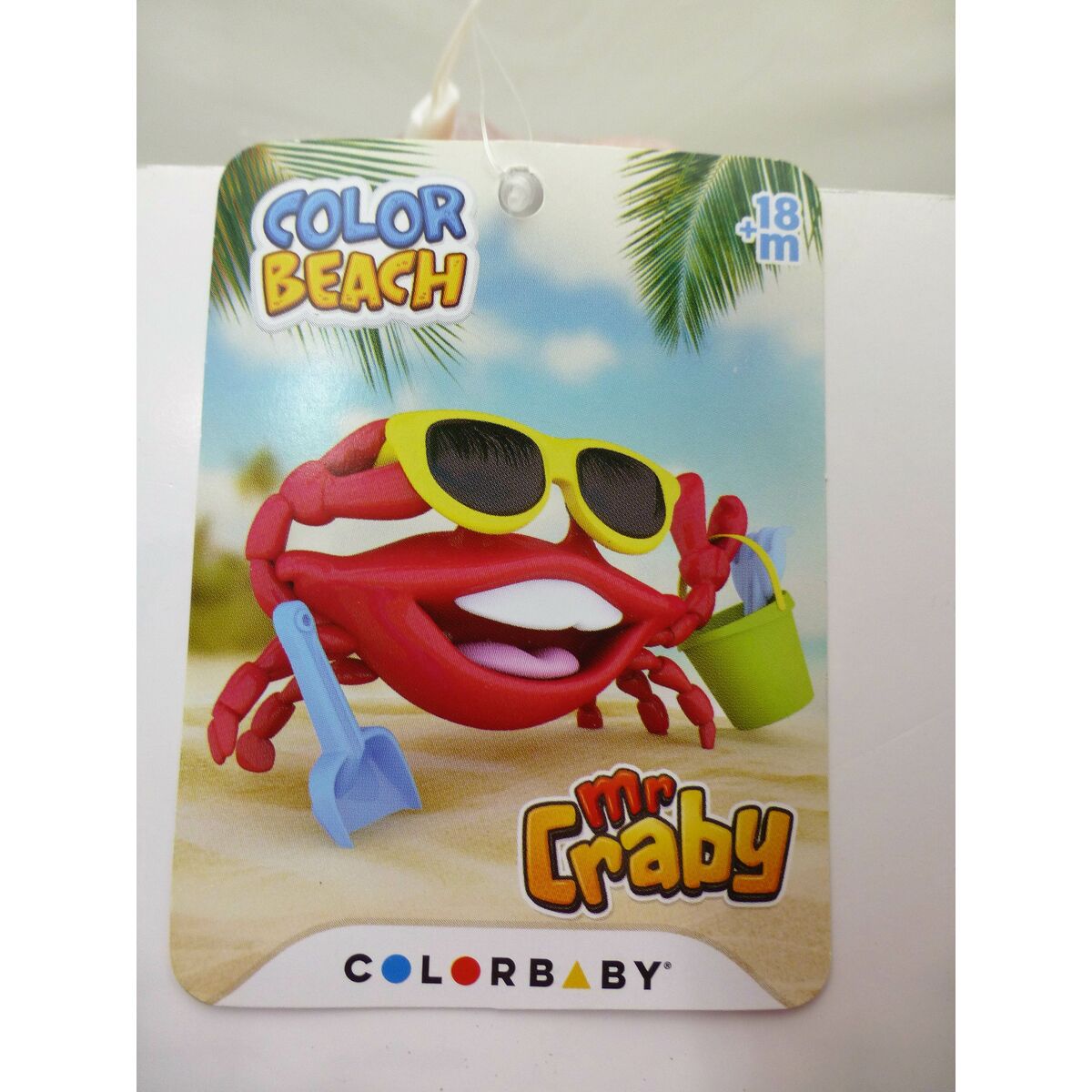 Strandleksaker set Colorbaby Ø 18 cm polypropen (16 antal) - 9