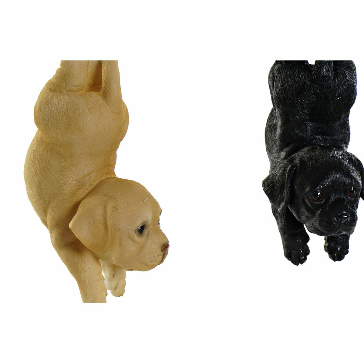 Prydnadsfigur DKD Home Decor Harts Hund (9 x 10.5 x 20 cm) (3 pcs) - 2