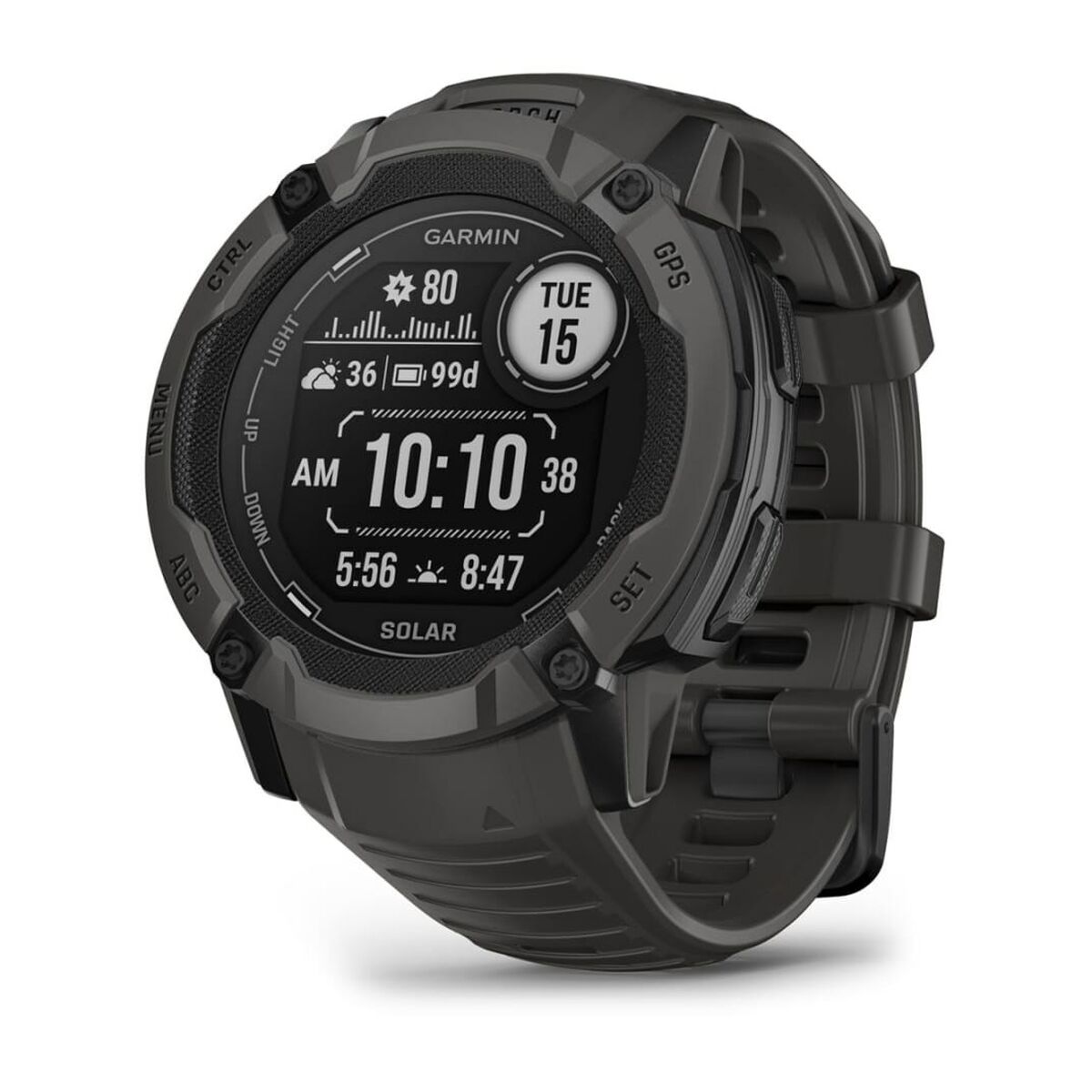 Smartklocka GARMIN 010-02805-00 Grå Grafit Inte 1,1" 50 mm Ø 50 mm - 2