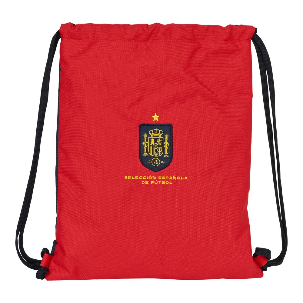 Skopåse med remmar RFEF Blå Röd 35 x 40 x 1 cm