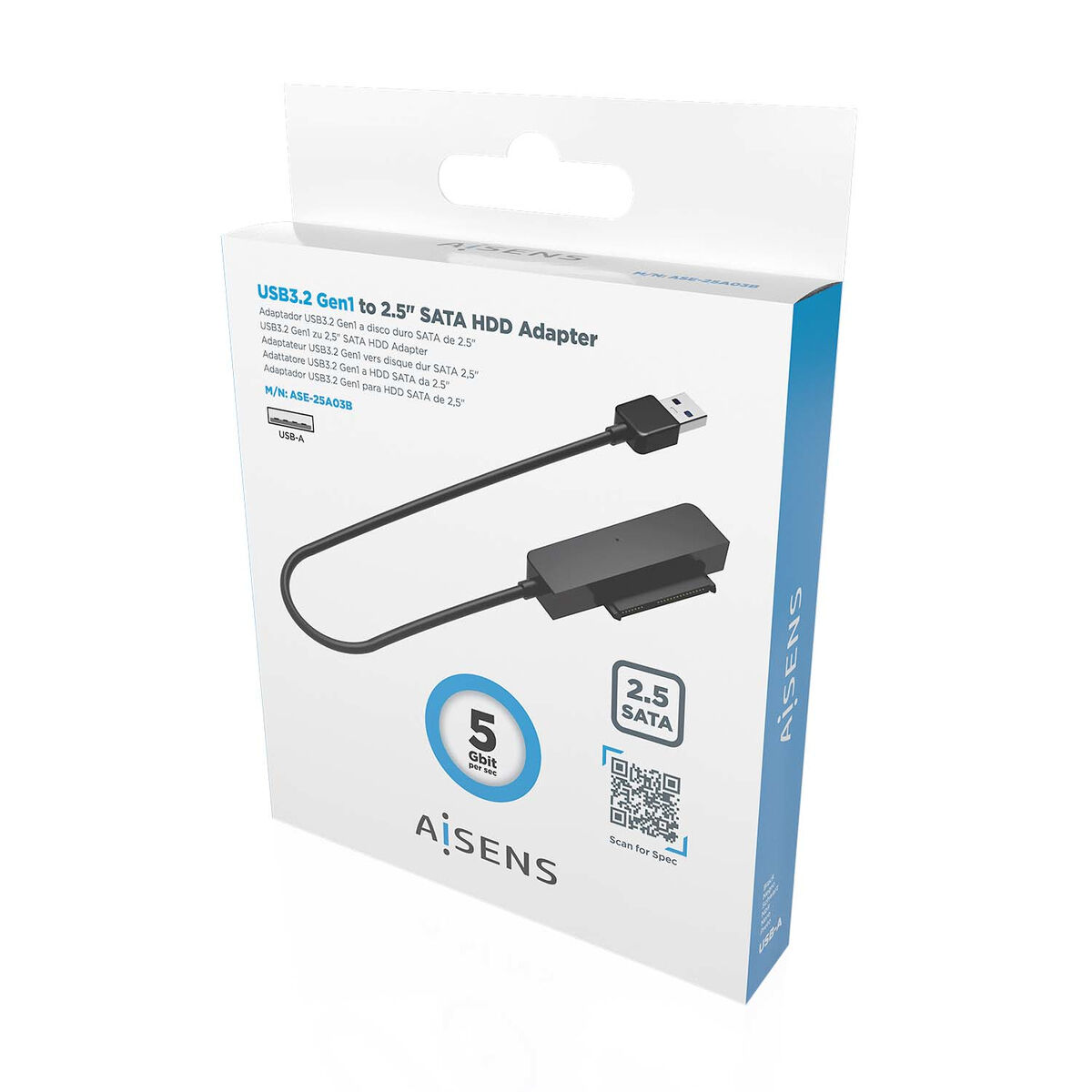 Adapter SATA Aisens ASE-25A03B - 5