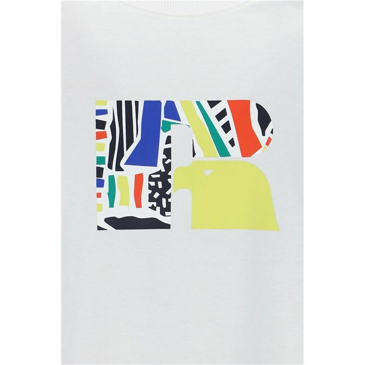 T-shirt med kortärm Herr Russell Athletic Emt E36211 Vit - 3