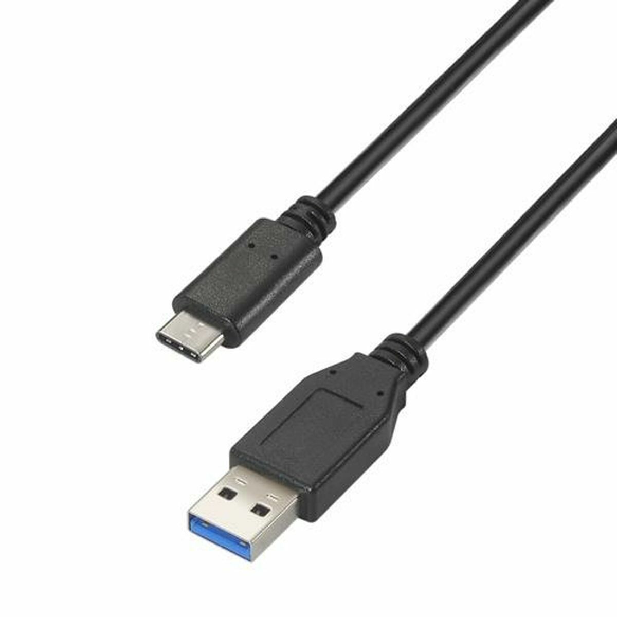 USB-C-kabel till USB Aisens A107-0060 Svart 1 m