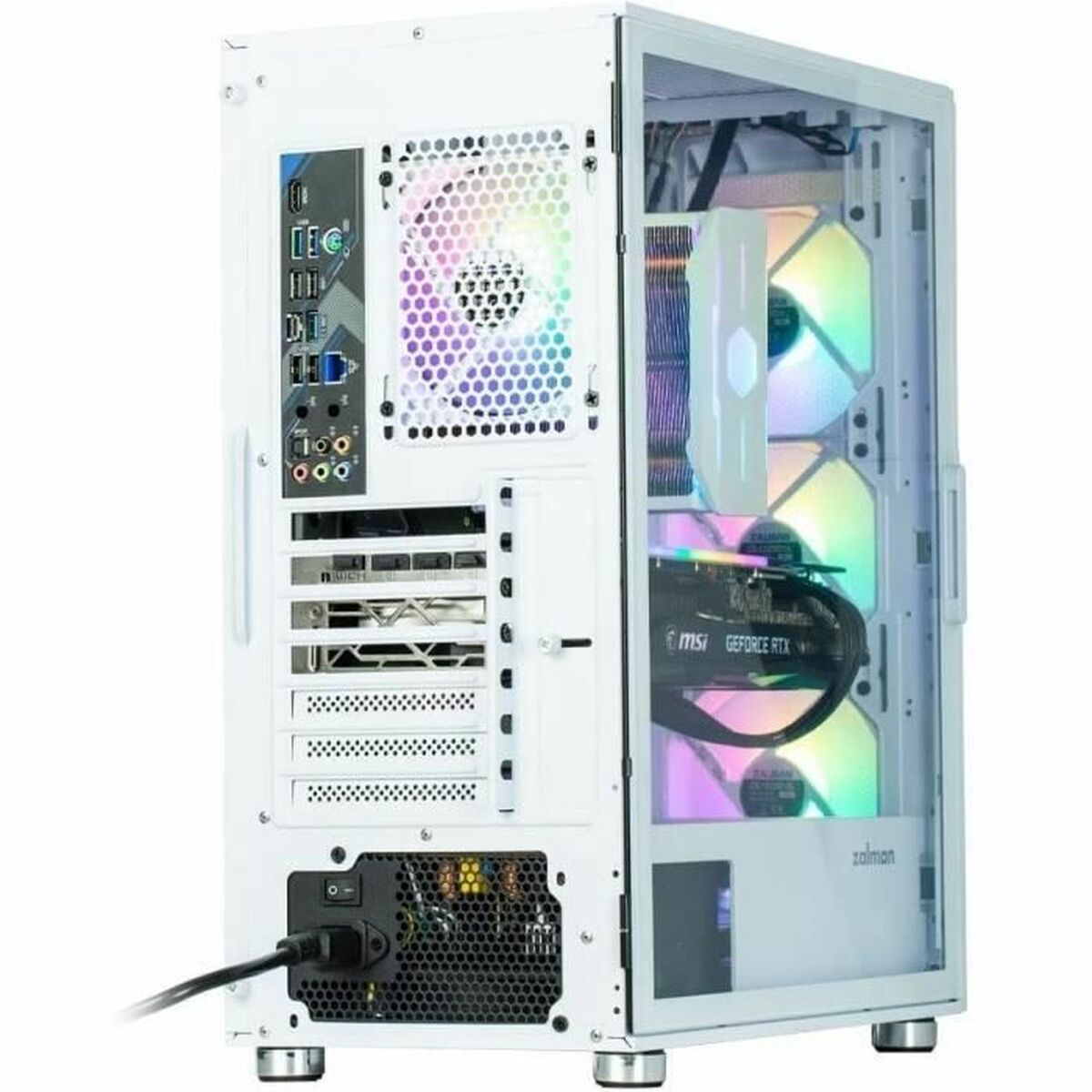 ATX Semitorn Zalman i3 NEO Vit - 3