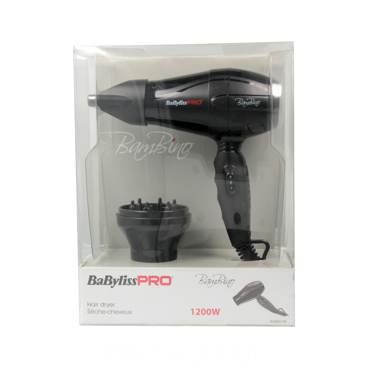 Hårtork Babyliss BAB5510E Svart 1200 W