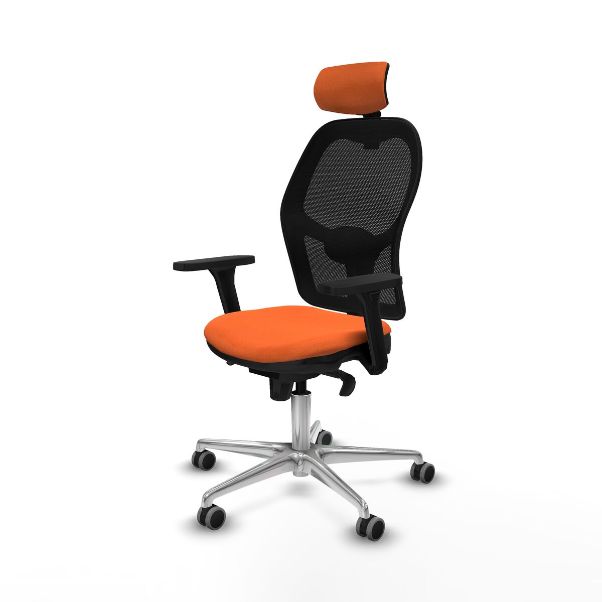 Kontorsstol med nackstöd Jorquera Piqueras y Crespo 3D086G2 Orange - 2