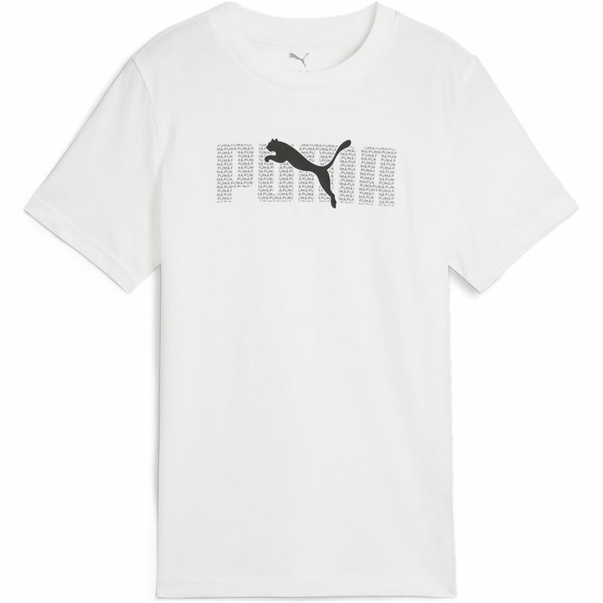 Barn T-shirt med kortärm Puma Essentials Vit