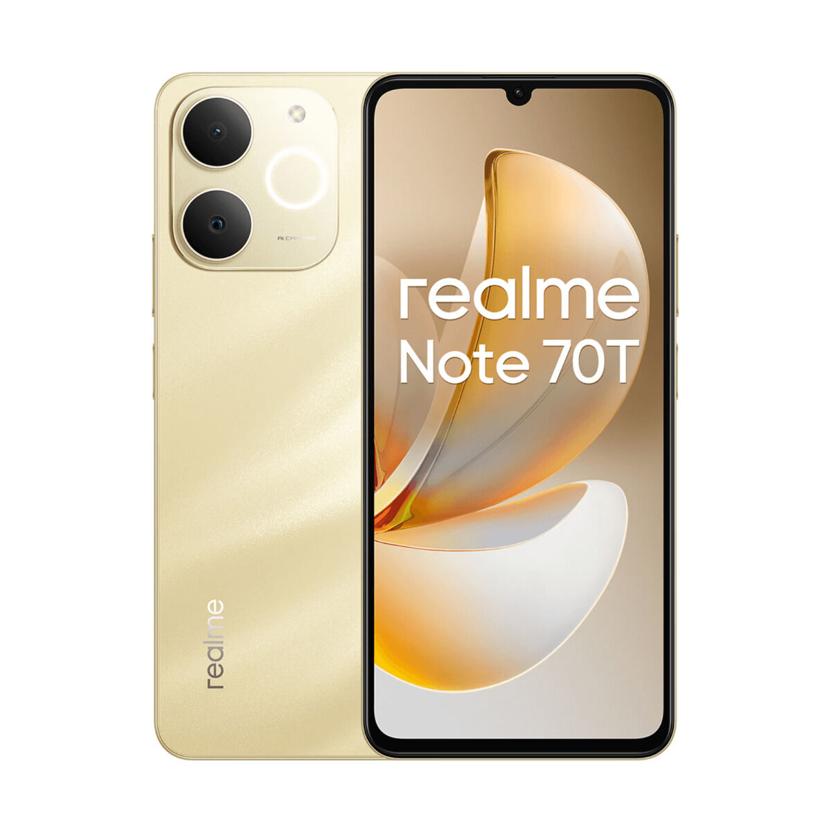 Smartphone Realme Note 70T 6,74" Octa Core 4 GB RAM 64 GB Guld