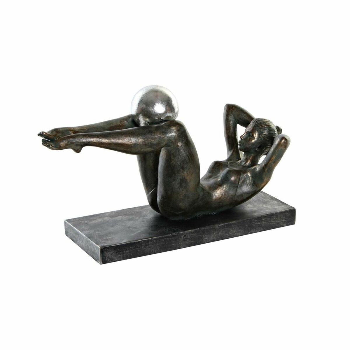 Prydnadsfigur DKD Home Decor Koppar Harts (29.5 x 13.5 x 17 cm)