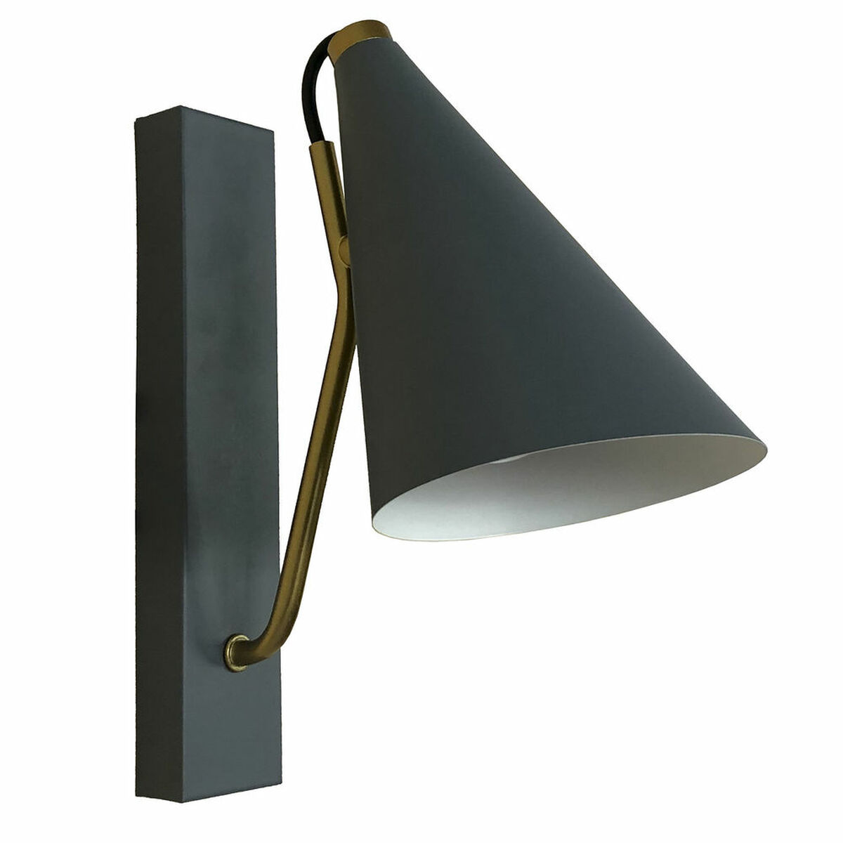 Bordslampa DKD Home Decor Blå Metall Gyllene (12 x 25 x 29 cm) - 2
