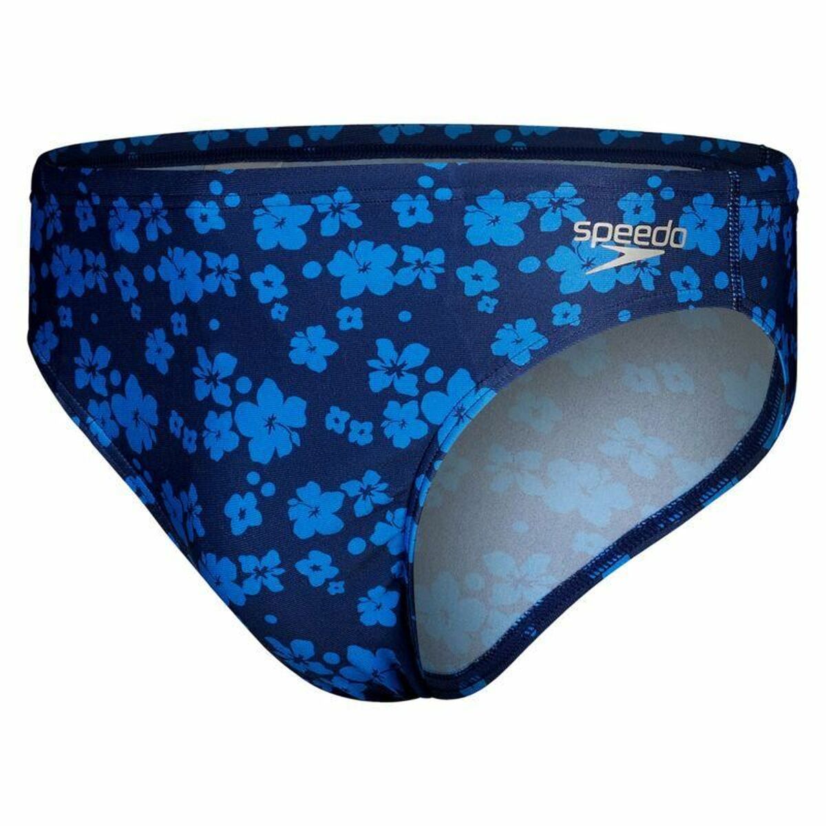 Baddräkt Herr Speedo Allover Brief Blå