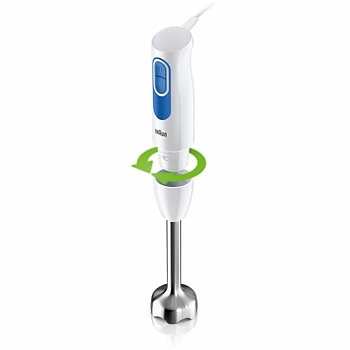 Stavmixer Braun 600 W Blå Blå/Vit