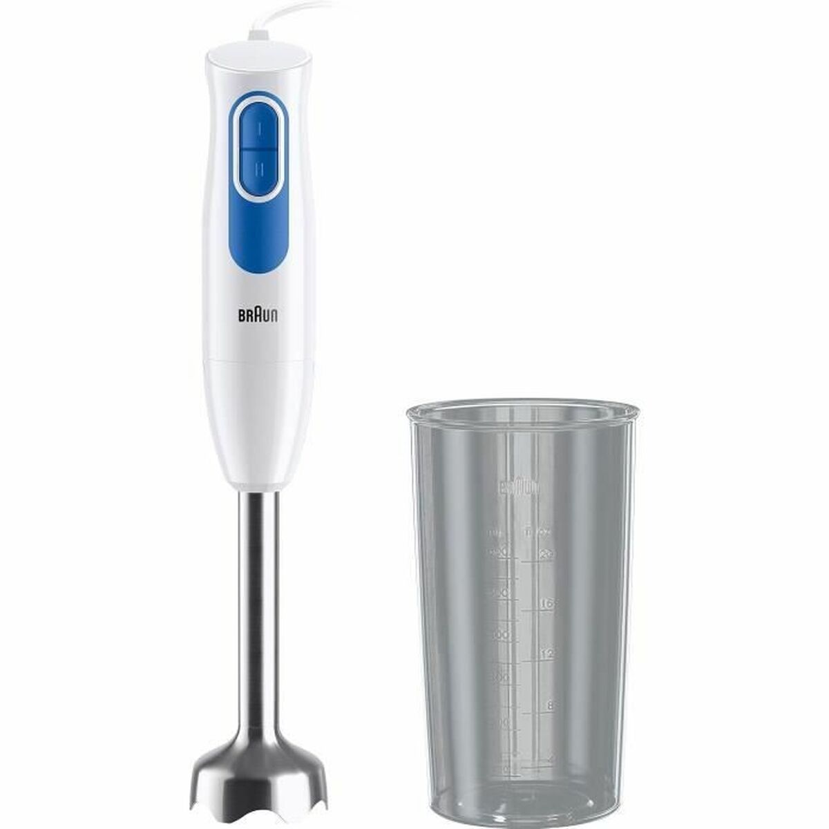 Stavmixer Braun 600 W Blå Blå/Vit