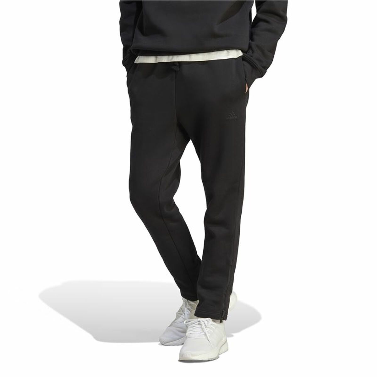 Långa träningsbyxor Adidas IB4070 Svart Män - 2