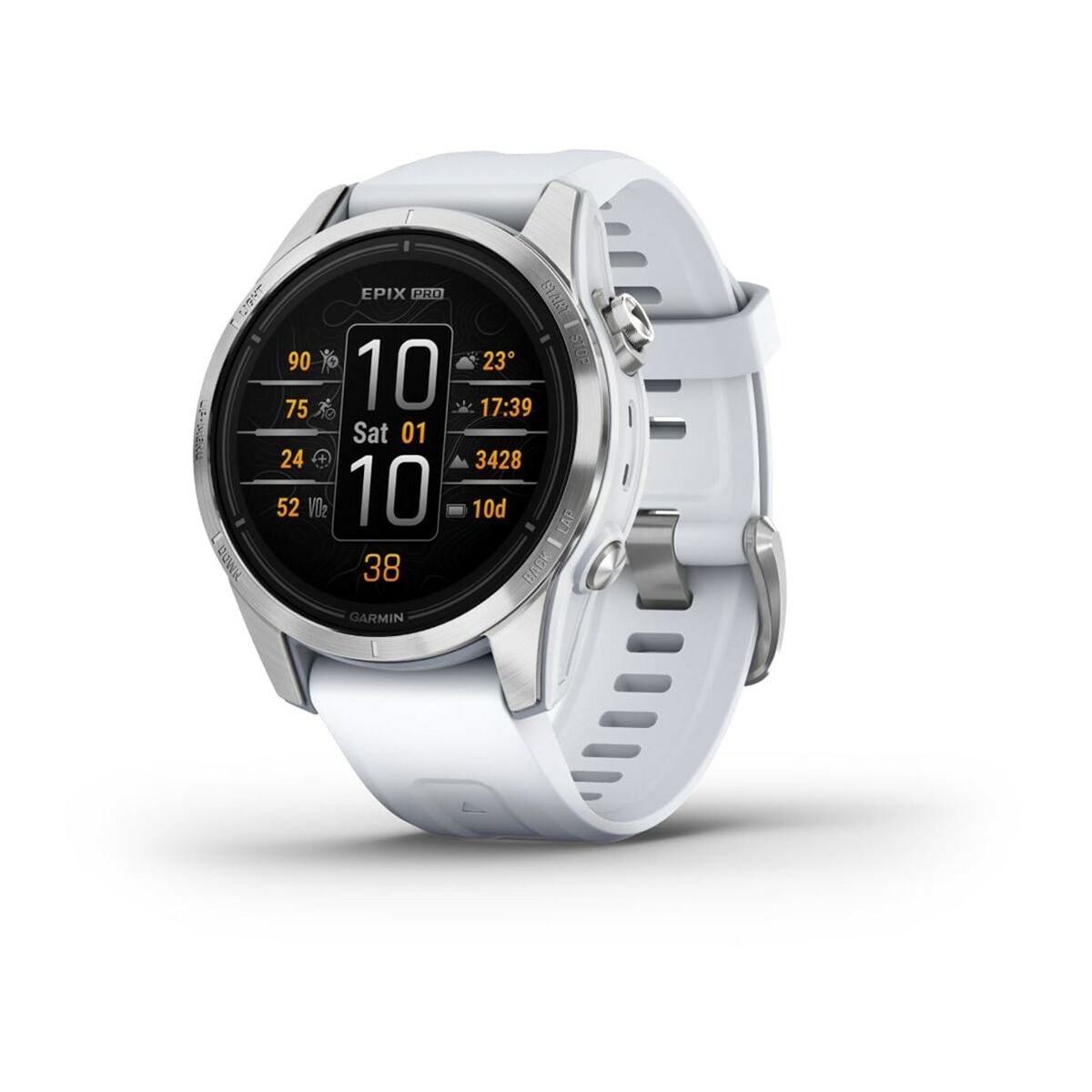 Smartklocka GARMIN epix Pro (Gen 2) Vit Silvrig 1,2" 42 mm