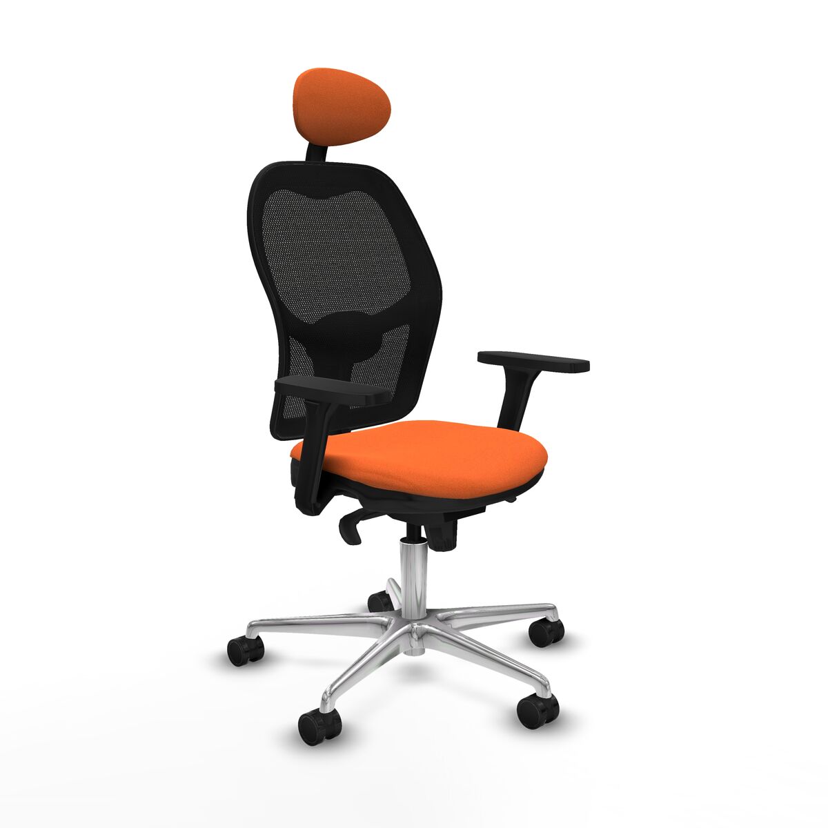 Kontorsstol med nackstöd Jorquera Piqueras y Crespo 3D086N1 Orange