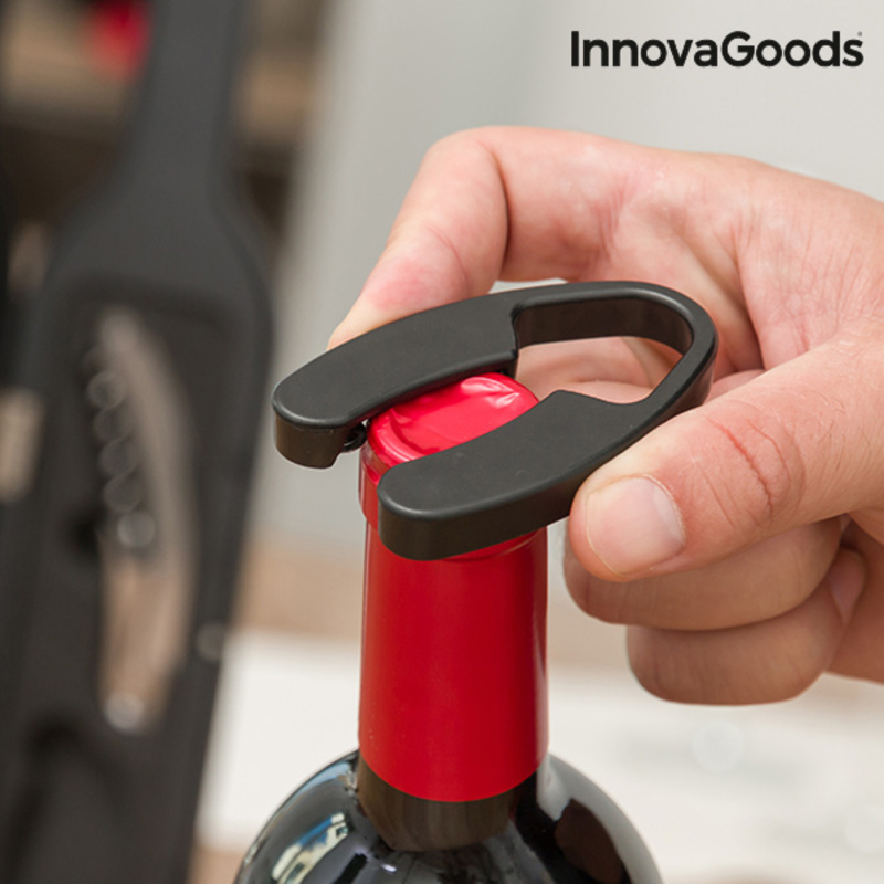 Vinlåda Flaska InnovaGoods 5 Delar - 15