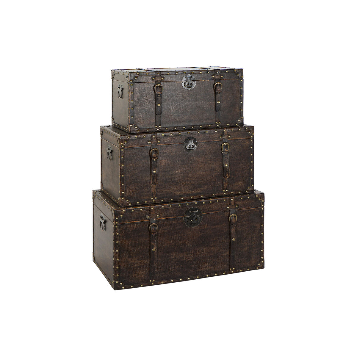 Koffertset DKD Home Decor (Renoverade A) - 2
