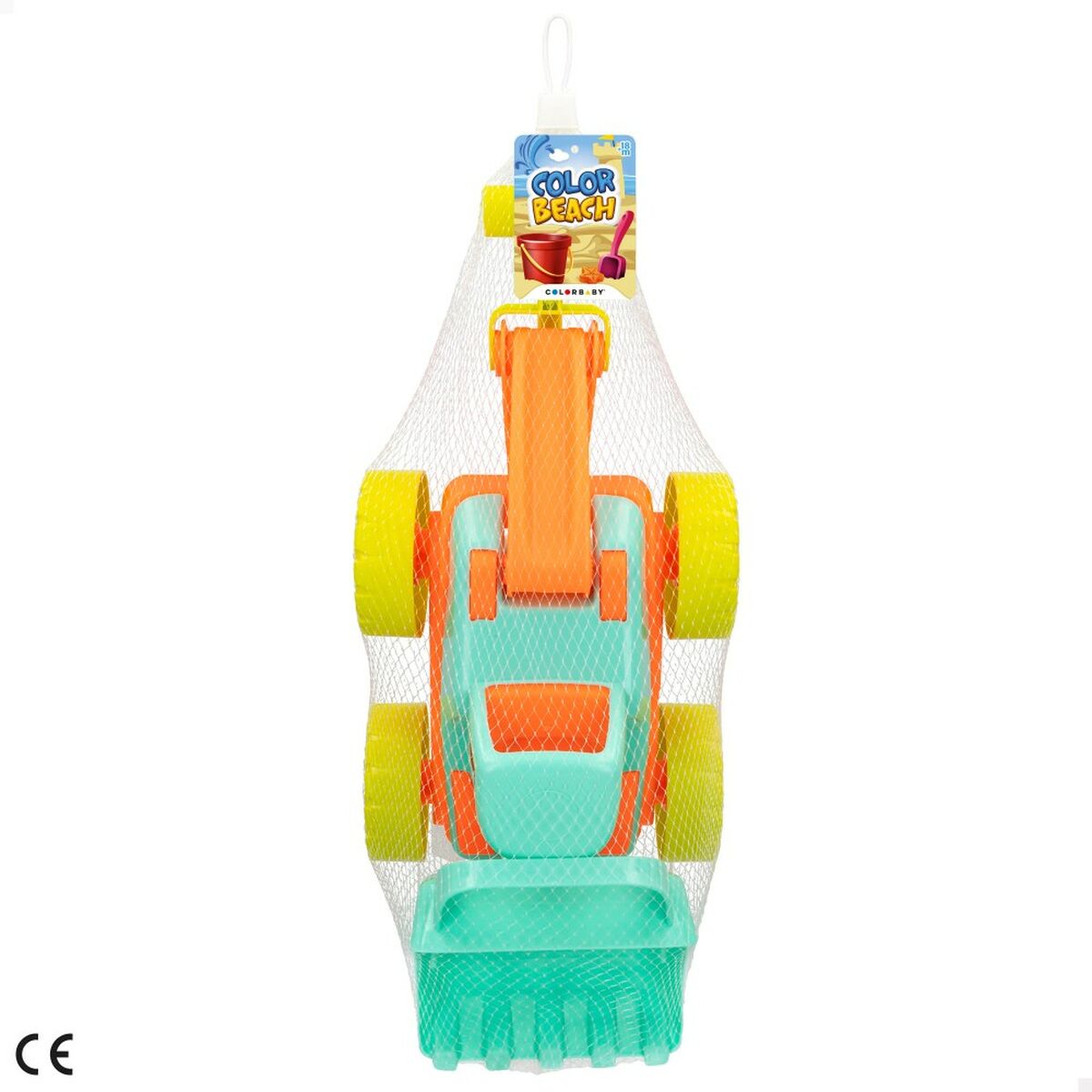 Grävmaskin Colorbaby Strand polypropen 40 x 19 x 17,5 cm (18 antal) - 10