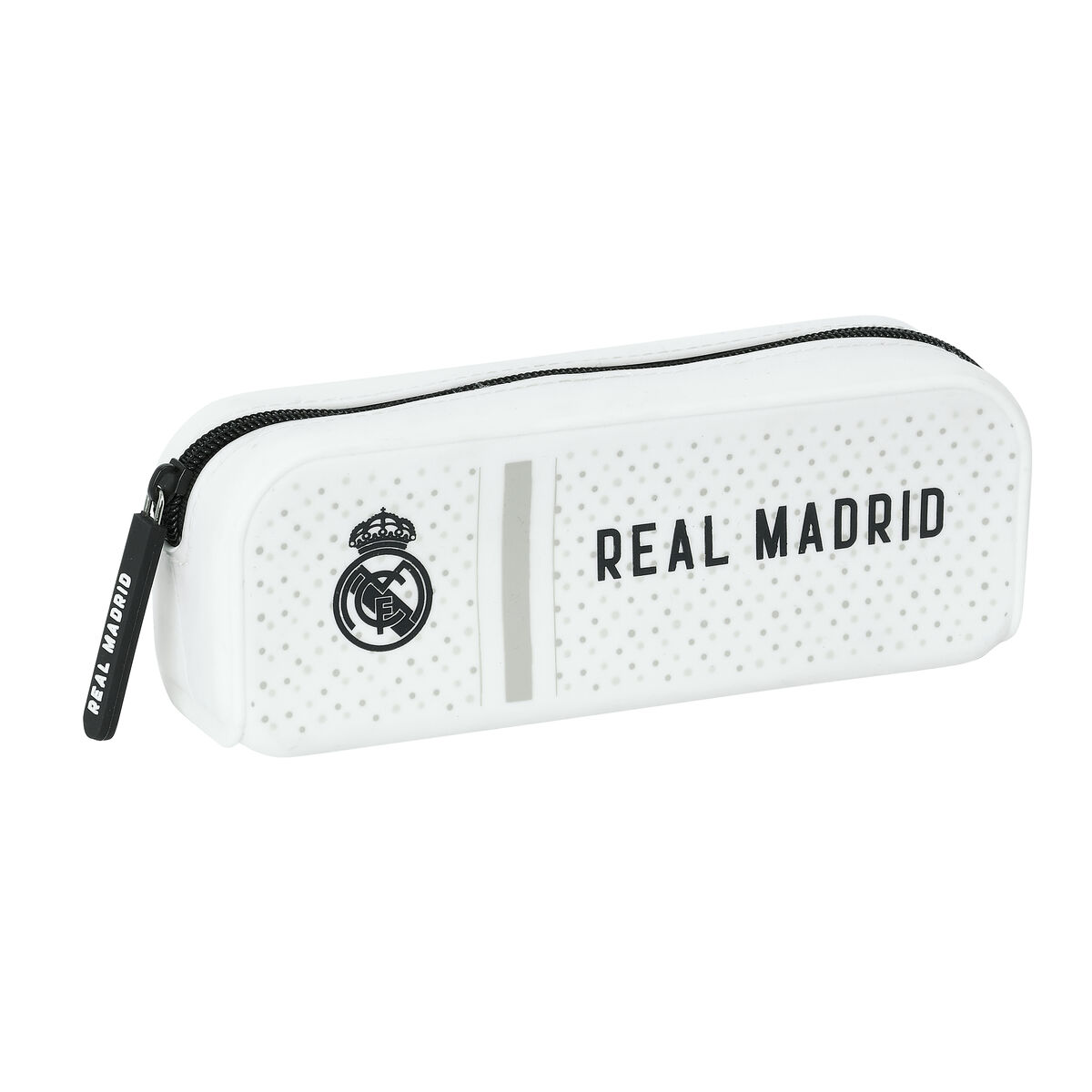 Bag Real Madrid C.F. 24/25 Vit Grå 18.5 x 7.5 x 5.5 cm Fyrkantig