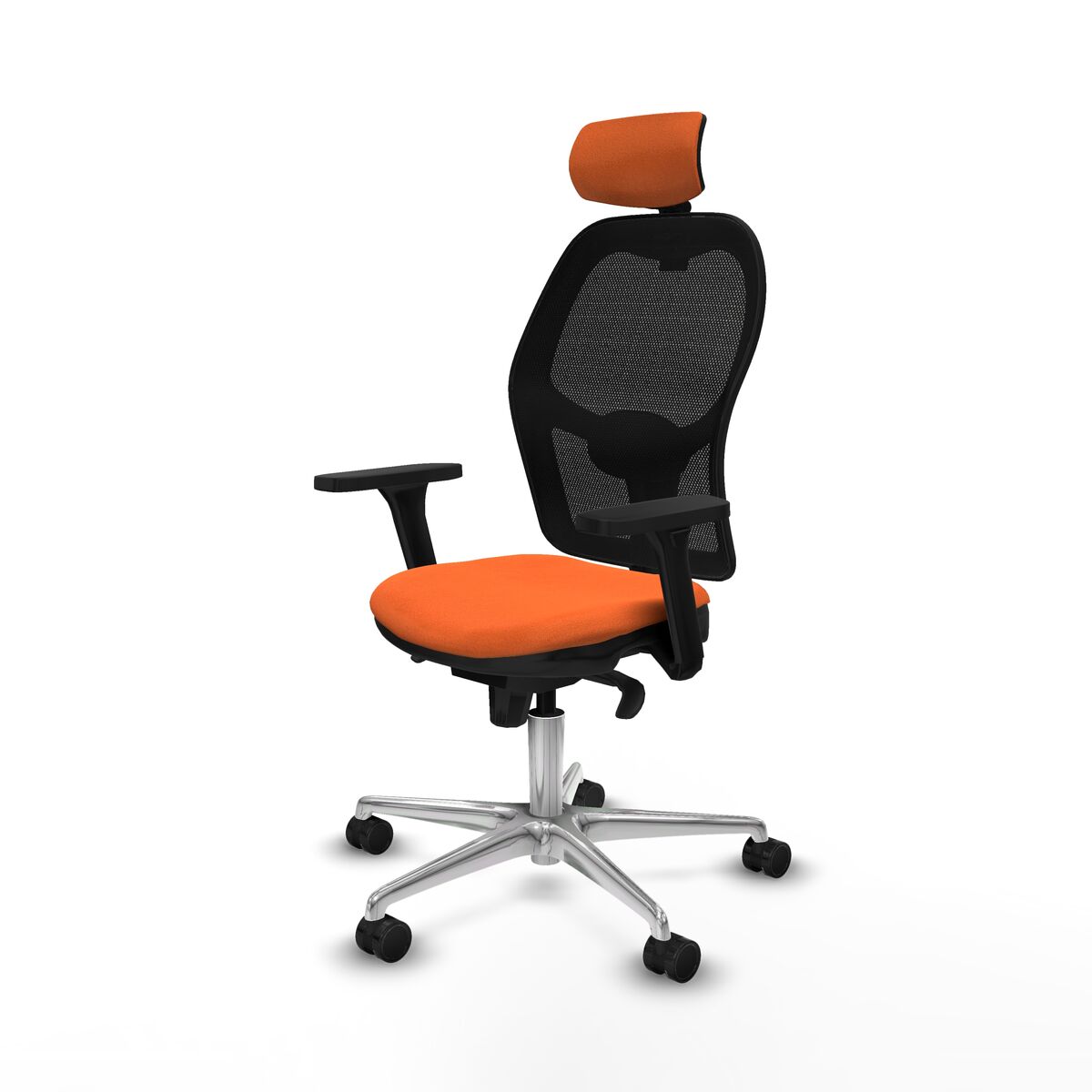 Kontorsstol med nackstöd Jorquera Piqueras y Crespo 3D086N2 Orange - 2