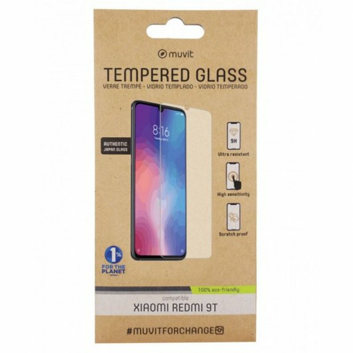Skärmskydd Muvit Xiaomi Redmi 9T Xiaomi - 2
