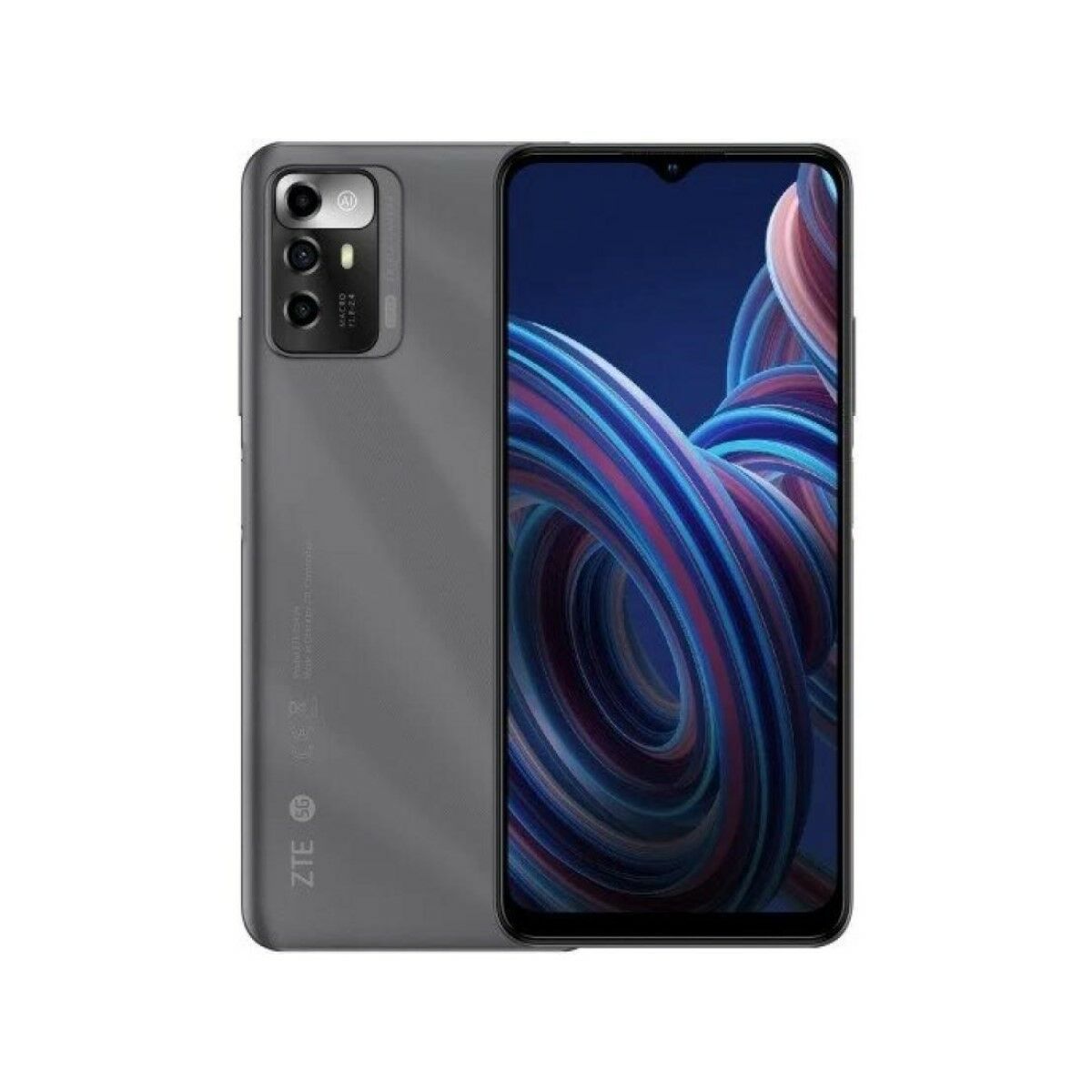 Smartphone ZTE ZTE Blade A72 6,74" 3 GB RAM 64 GB 13 MP + 5 MP Blå Grå 64 GB 1 TB Octa Core 3 GB RAM 6,74"