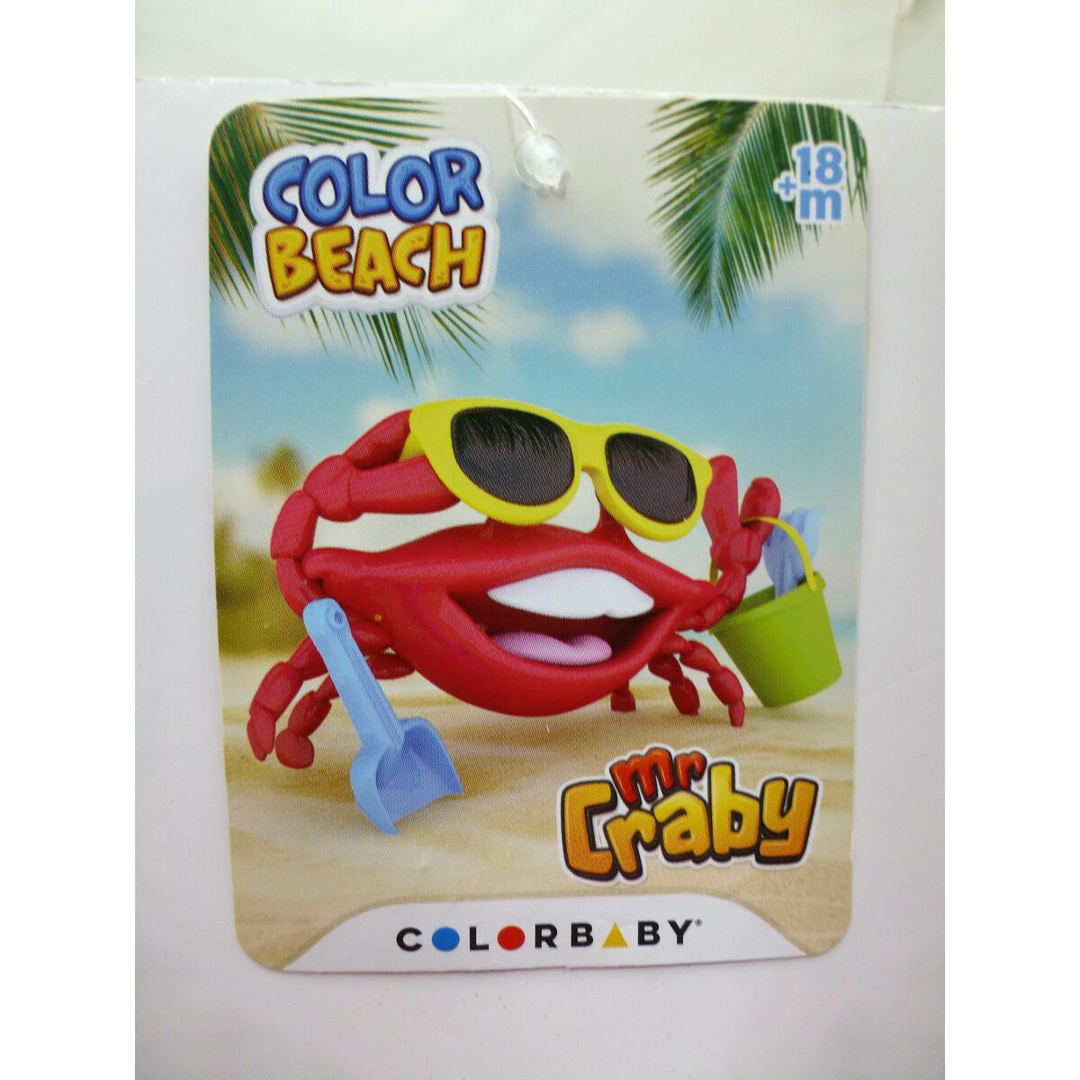 Strandleksaker set Colorbaby Raket polypropen (25 antal) - 11