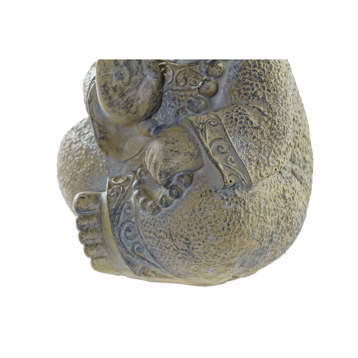 Prydnadsfigur DKD Home Decor Harts Ljusgrå Munk (11 x 8.5 x 15.5 cm) - 2