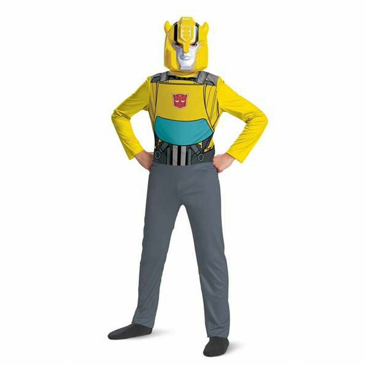 Maskeraddräkt för barn Transformers Bumblebee Basic 2 Delar - 2